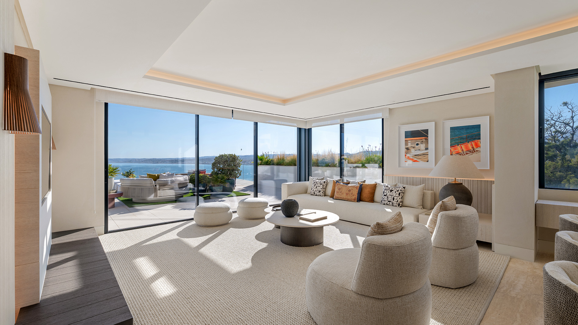 interiorismo de las villas de Ikkil Bay